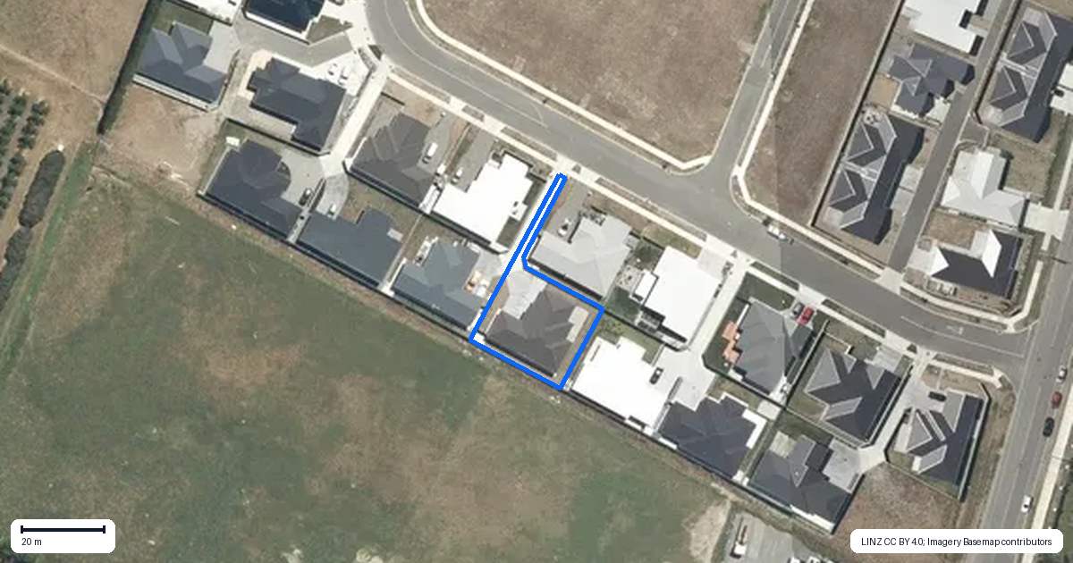 Property context map for 21 Wai Whatu Street, Meeanee, Napier