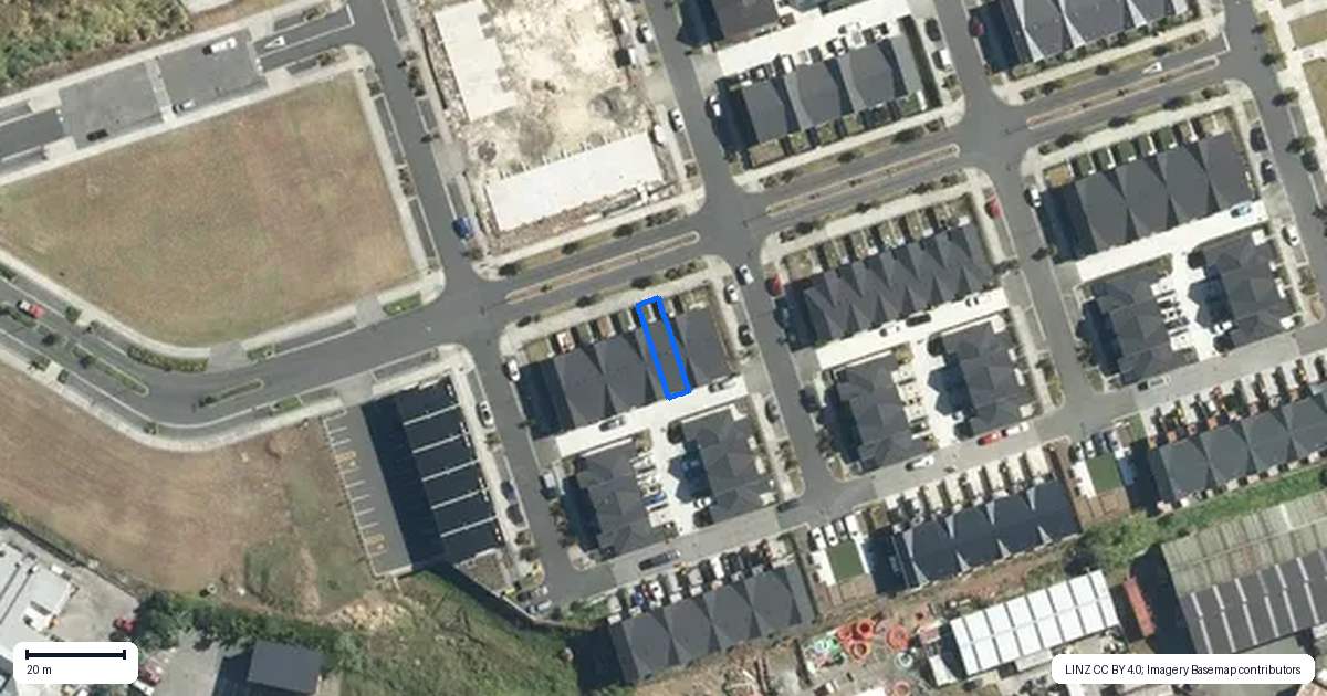 Property context map for 62 Papatupu Way, Kumeu