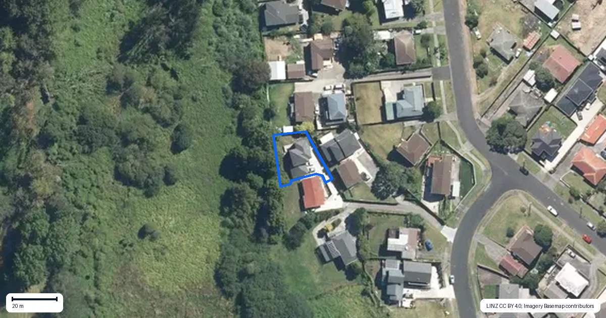 Property context map for 5A Glenmary Place, Papatoetoe, Auckland