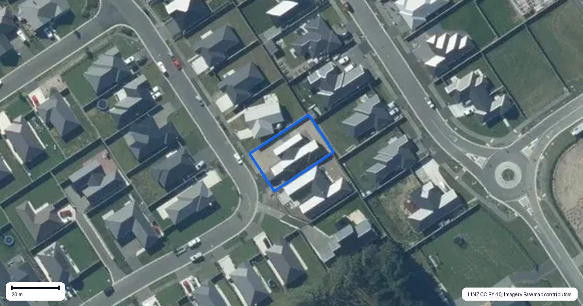 Property context map for 34 Cooney Avenue, Darfield