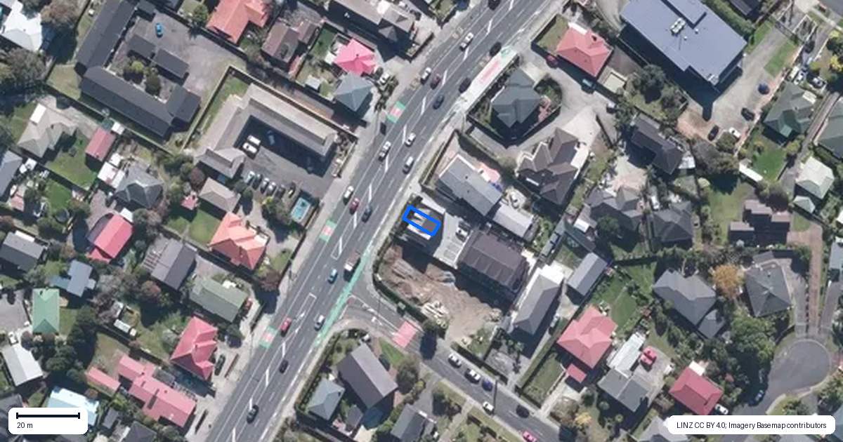 Property context map for 2/285 Te Atatu Road, Te Atatu South, Auckland