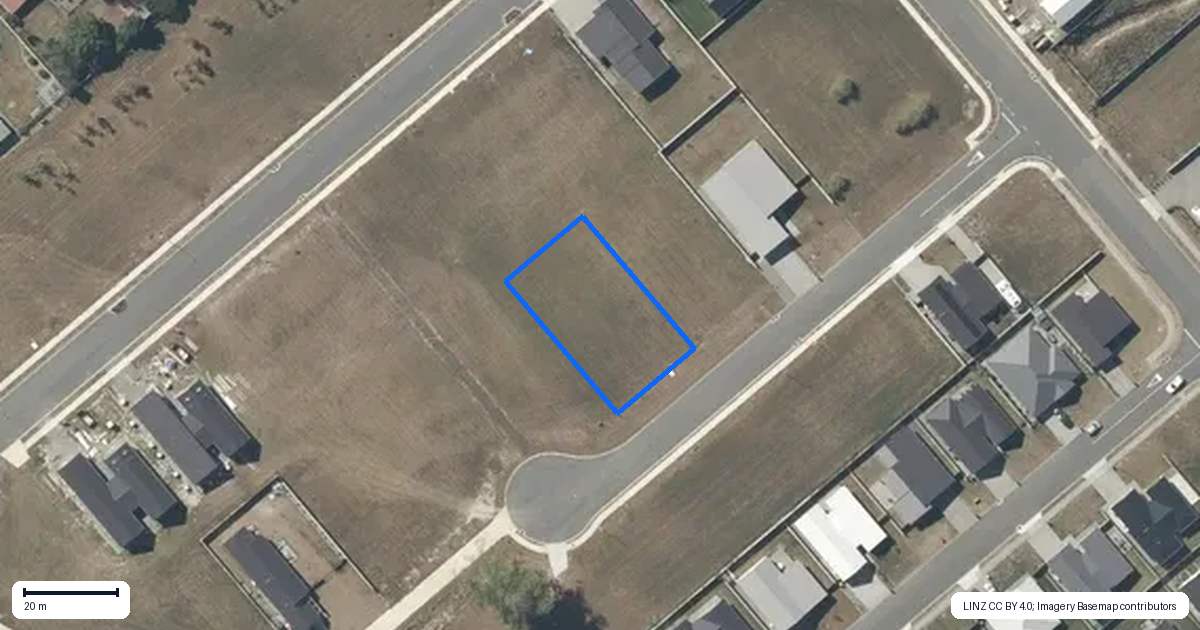 Property context map for 8 Ross Taylor Lane, Masterton