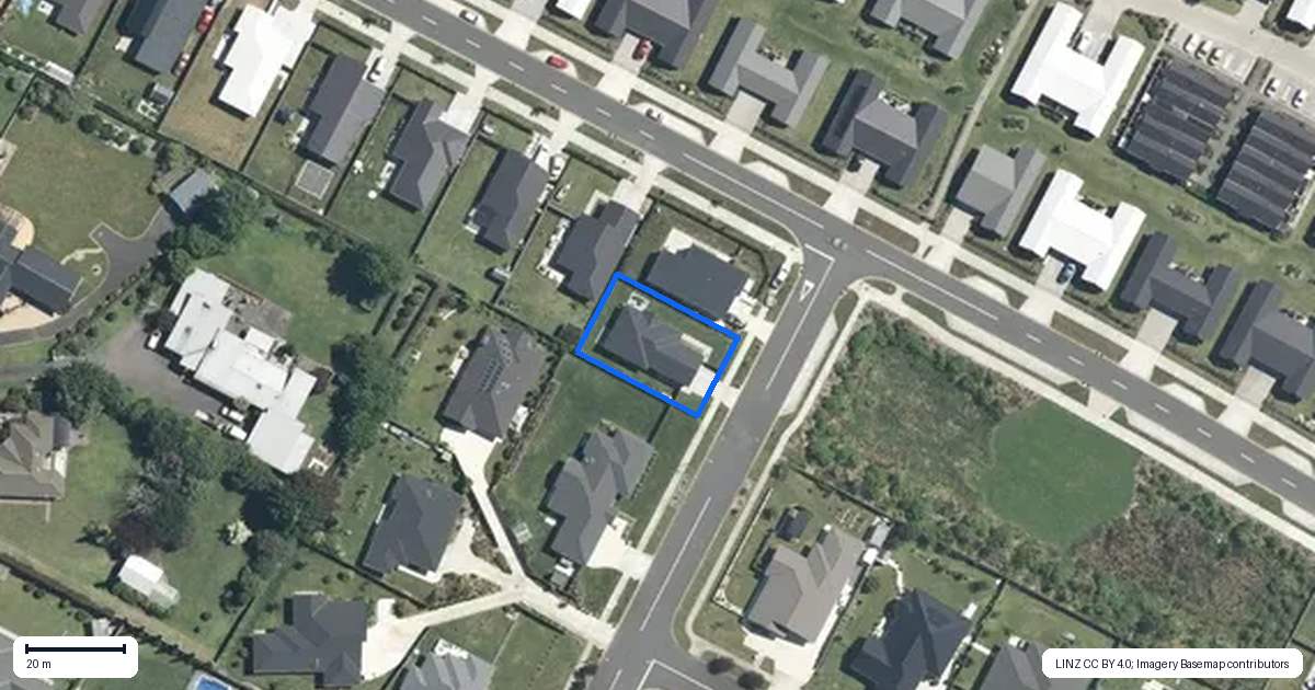 Property context map for 25 Richardson Road, Matamata