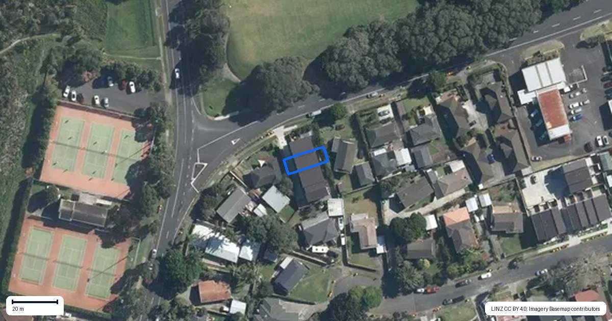 Property context map for 205B Gills Road, Half Moon Bay, Auckland