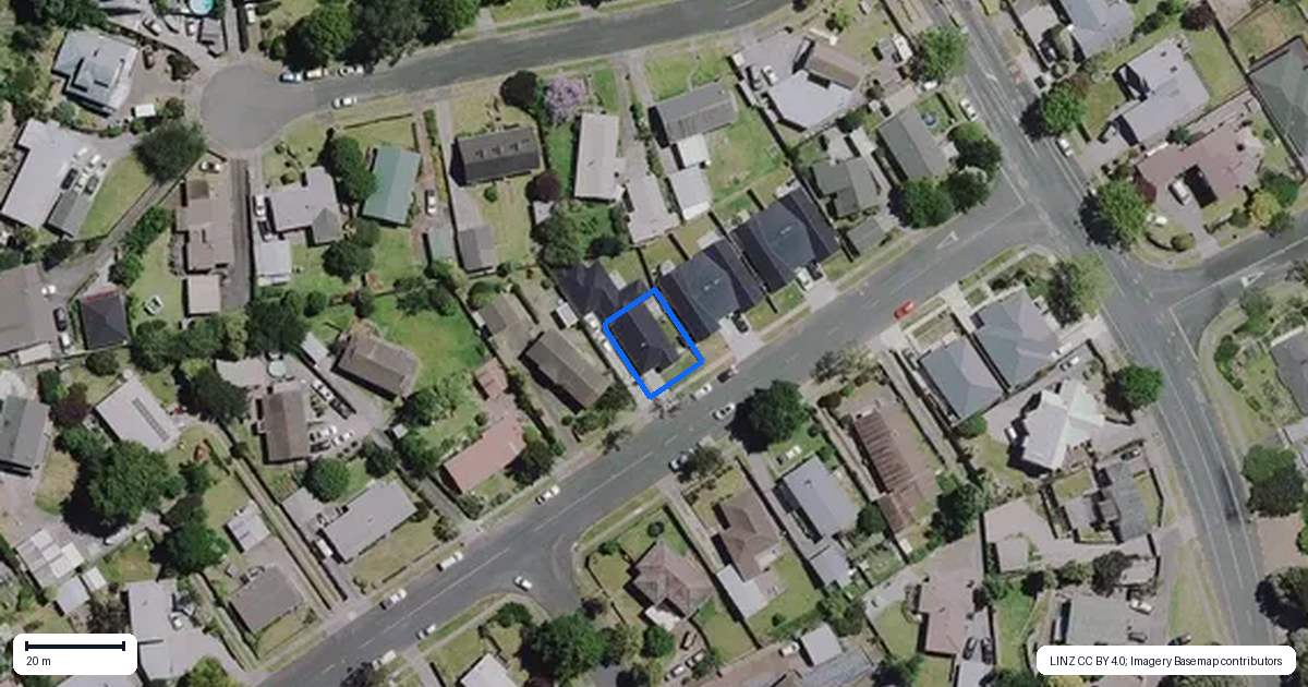 Property context map for 1/73 Cullimore Street, Pukete, Hamilton