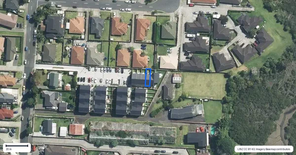 Property context map for 28/35 Convoy Lane, Otahuhu, Auckland