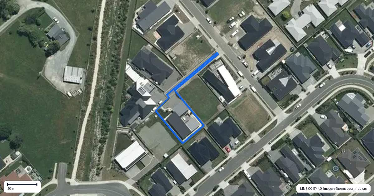 Property context map for 5 Tuia Lane, Richmond