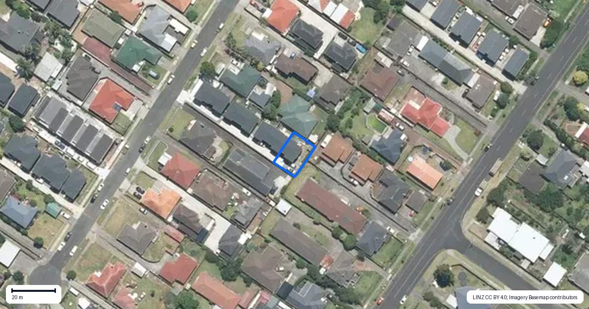 Property context map for 7/24 Watson Place, Papatoetoe, Auckland