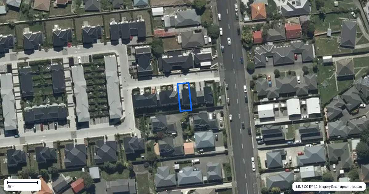 Property context map for 6 Mohua Lane, Upper Riccarton, Christchurch