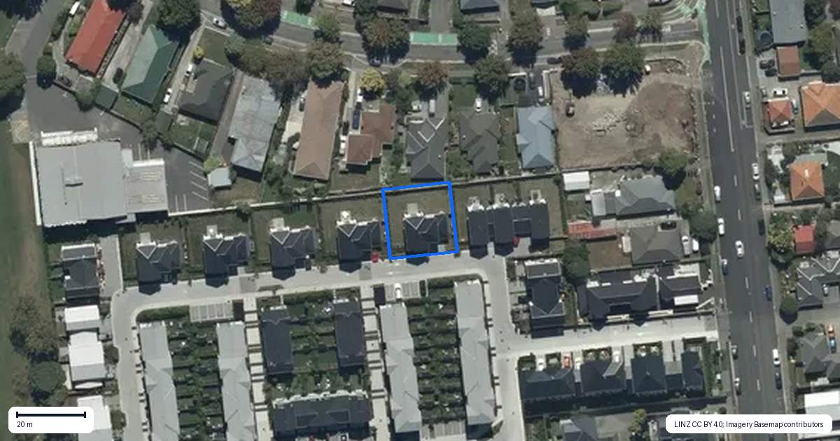 Property context map for 24 Mohua Lane, Upper Riccarton, Christchurch