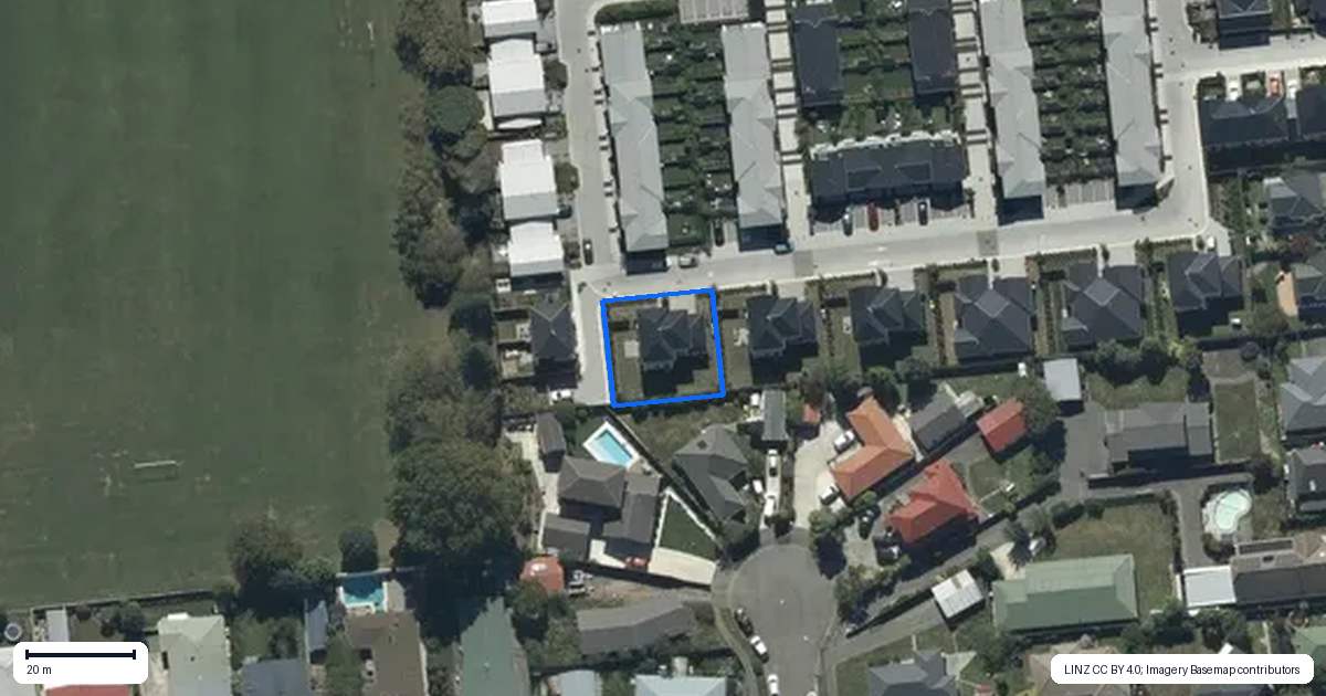 Property context map for 50 Mohua Lane, Upper Riccarton, Christchurch