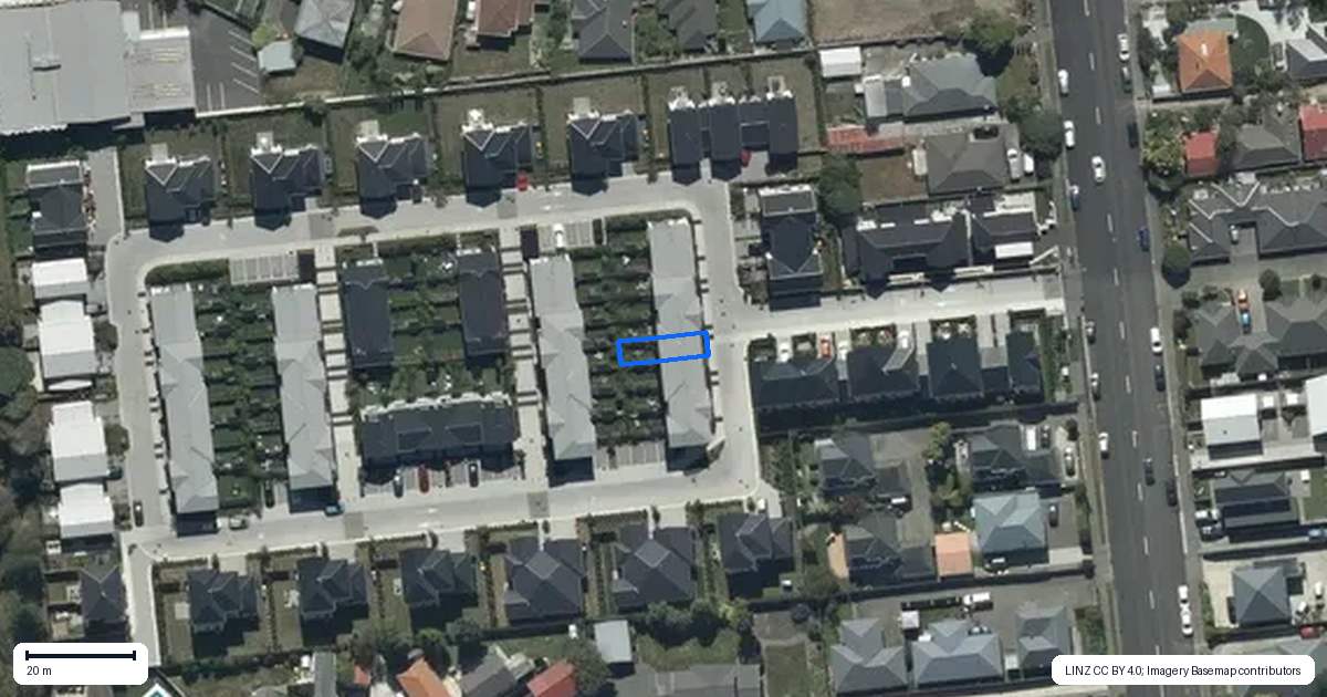 Property context map for 23 Mohua Lane, Upper Riccarton, Christchurch
