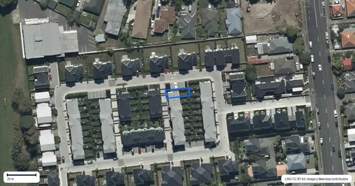Property context map for 1/35 Mohua Lane, Upper Riccarton, Christchurch