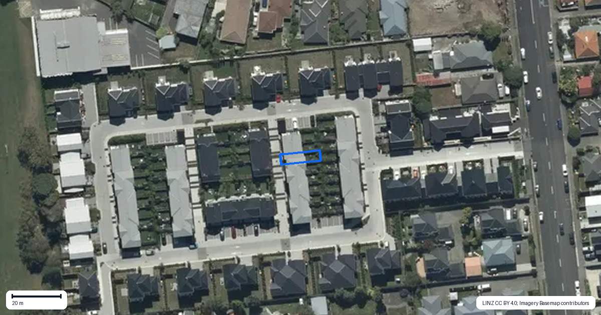 Property context map for 3/35 Mohua Lane, Upper Riccarton, Christchurch