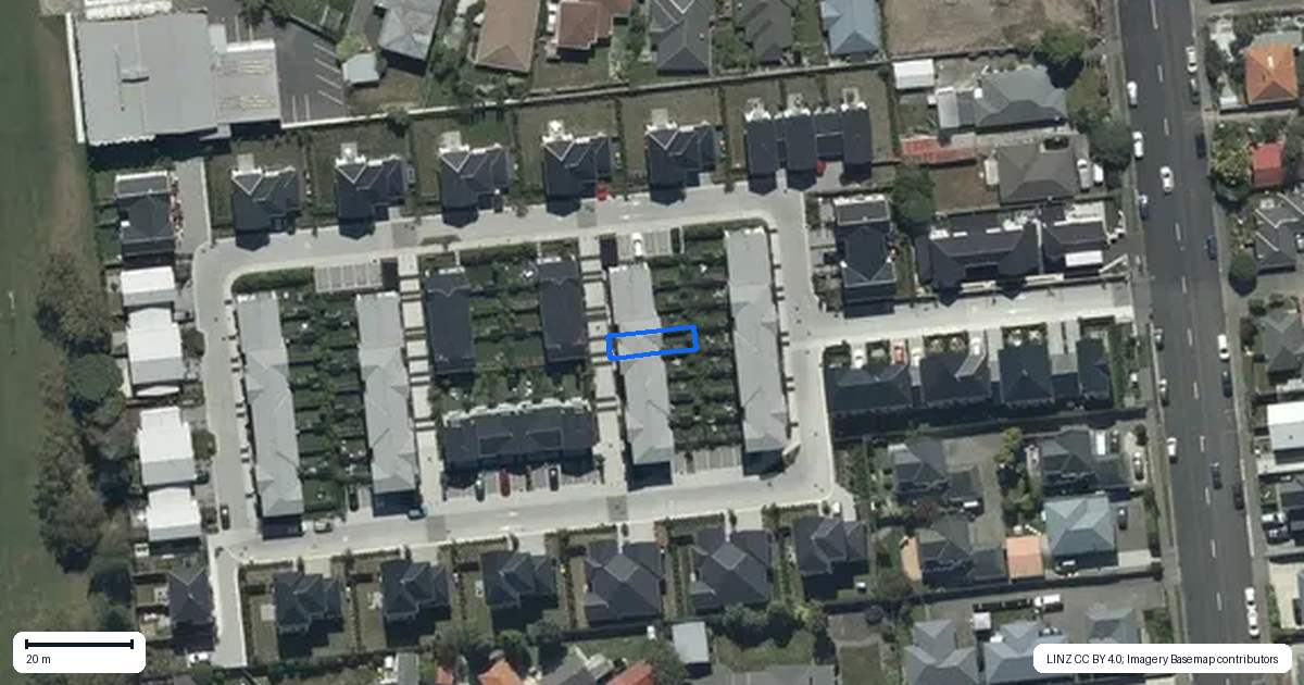 Property context map for 4/35 Mohua Lane, Upper Riccarton, Christchurch