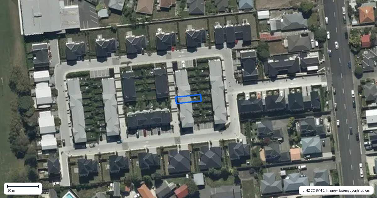 Property context map for 4/81 Mohua Lane, Upper Riccarton, Christchurch