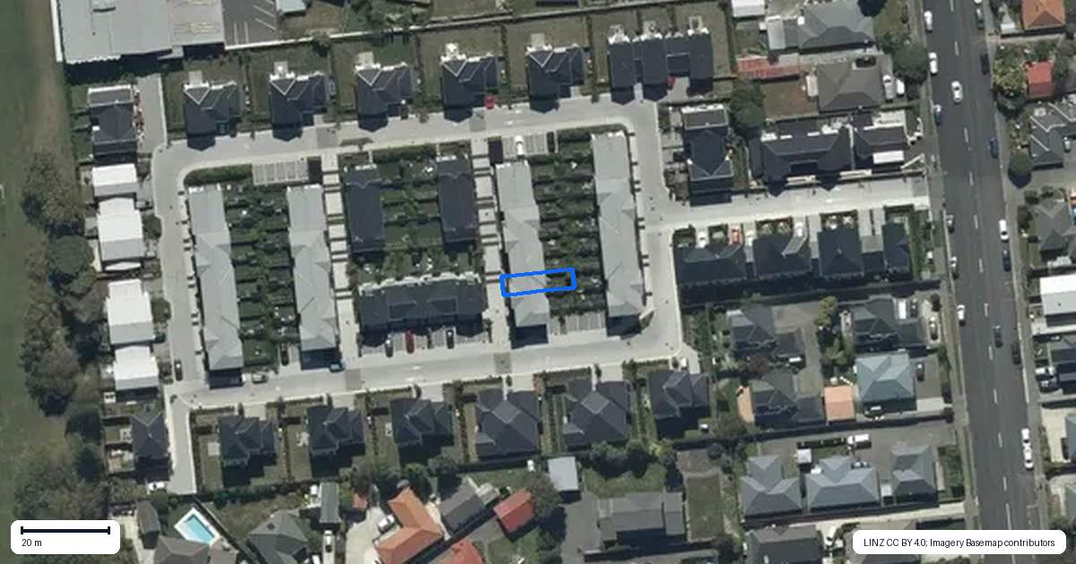 Property context map for 2/81 Mohua Lane, Upper Riccarton, Christchurch