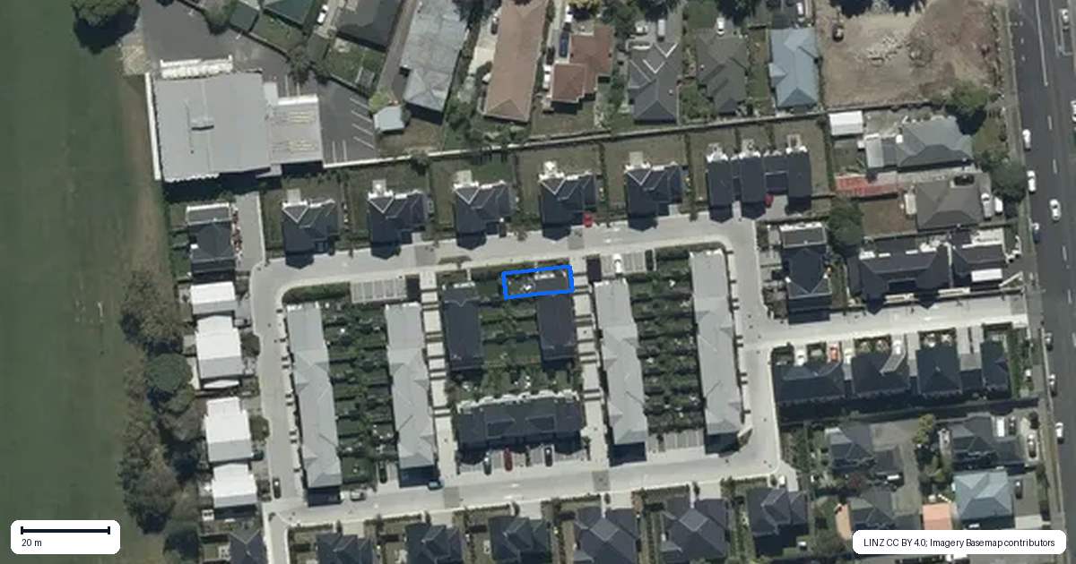 Property context map for 1/37 Mohua Lane, Upper Riccarton, Christchurch
