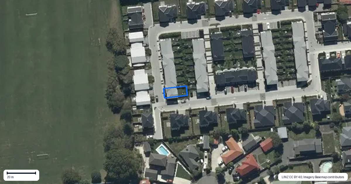 Property context map for 61 Mohua Lane, Upper Riccarton, Christchurch