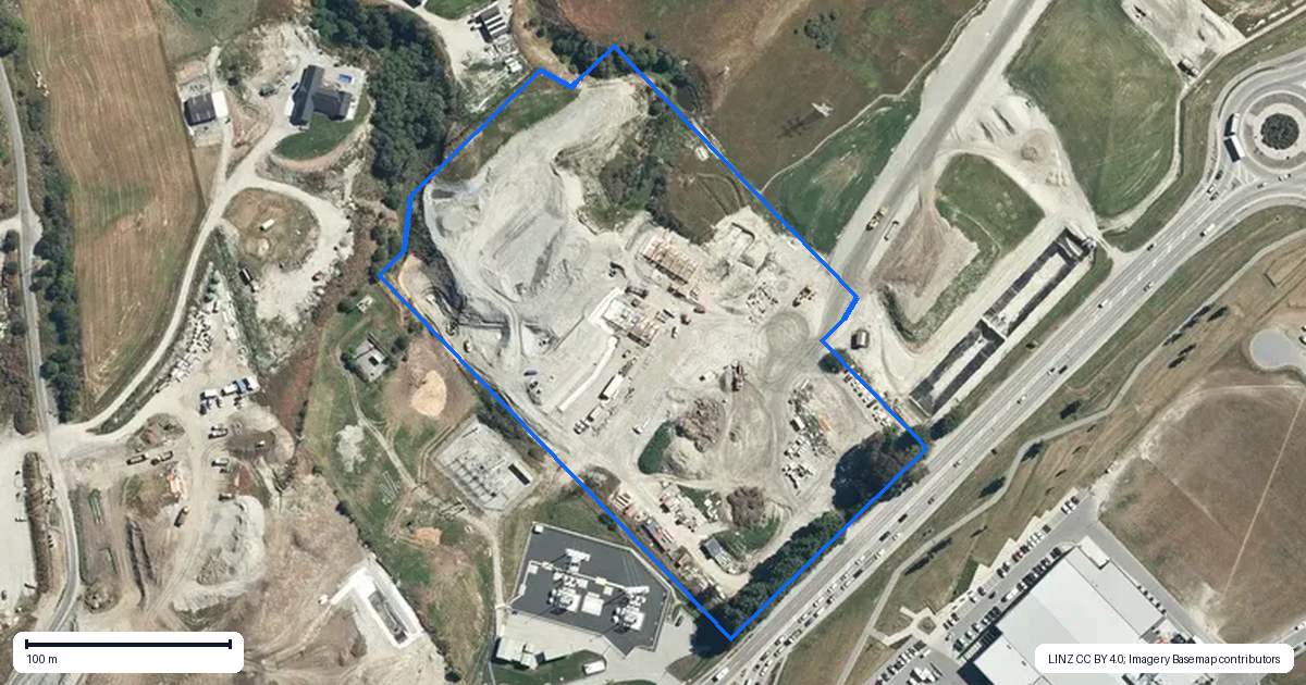 Property context map for 111 Frankton-Ladies Mile Highway, Frankton, Queenstown