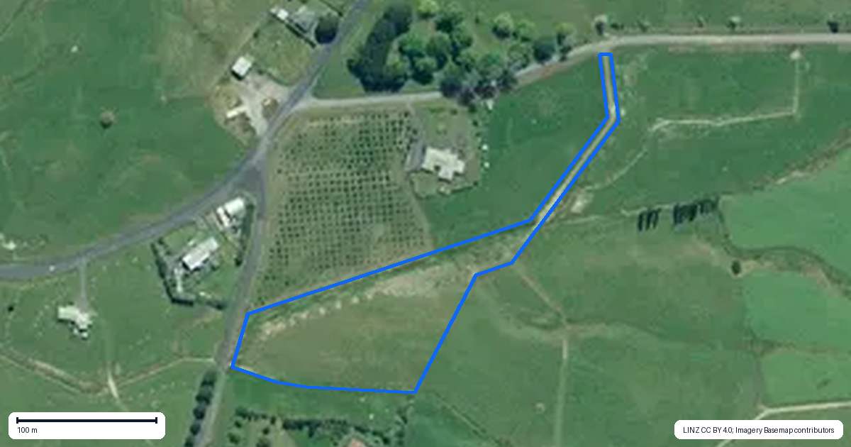 Property context map for 24 Miller Road, Mangatangi, Mangatawhiri