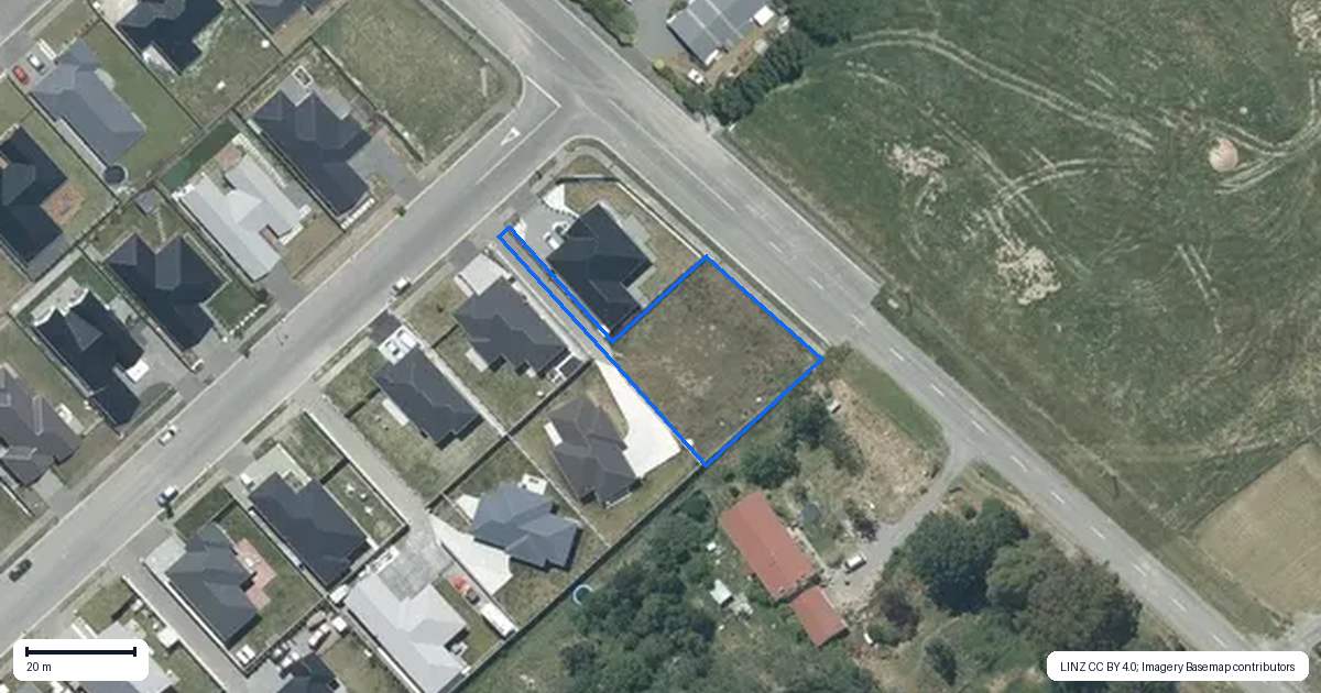 Property context map for 3A Strowan Avenue, Elgin, Ashburton