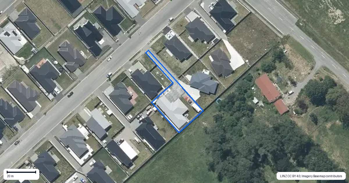 Property context map for 9B Strowan Avenue, Elgin, Ashburton