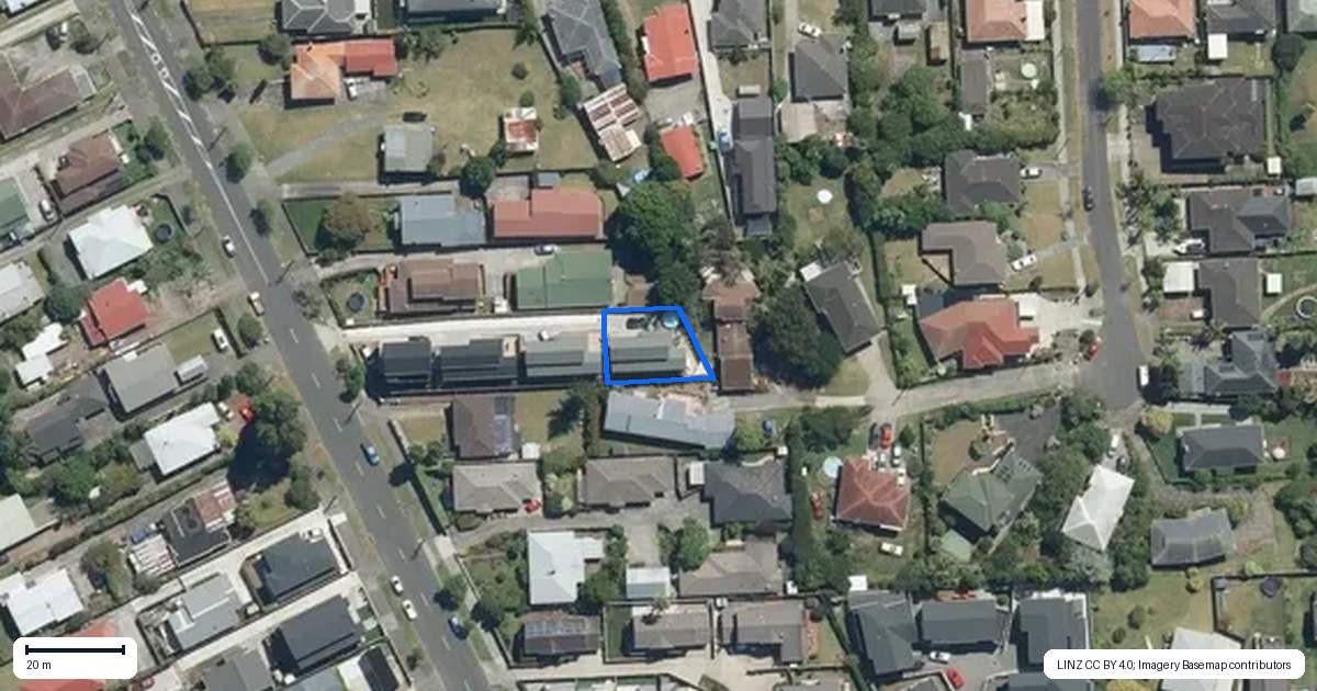 Property context map for 62C Taylor Street, Blockhouse Bay, Auckland