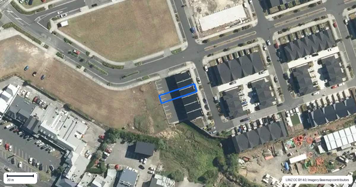 Property context map for 4/1 Honowai Street, Kumeu