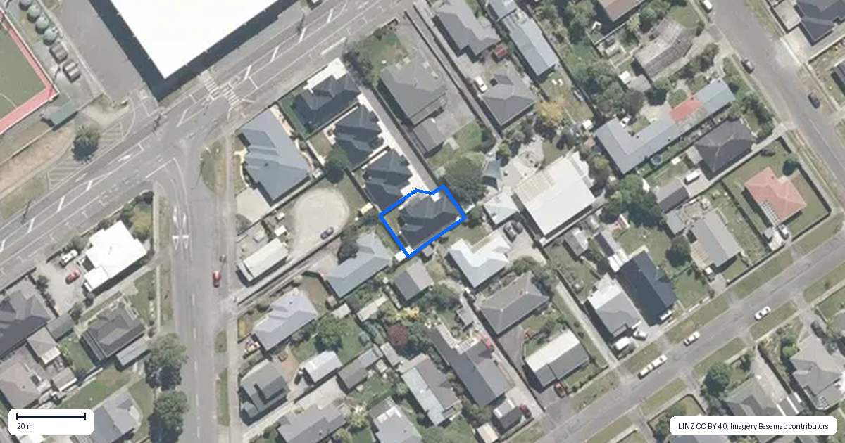 Property context map for 4/89 Shakespeare Street, Greymouth
