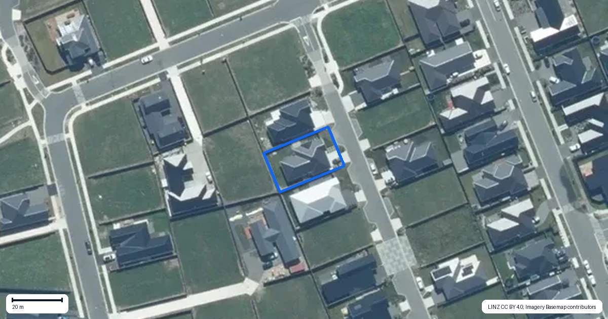 Property context map for 17 McCaw Road, Lincoln