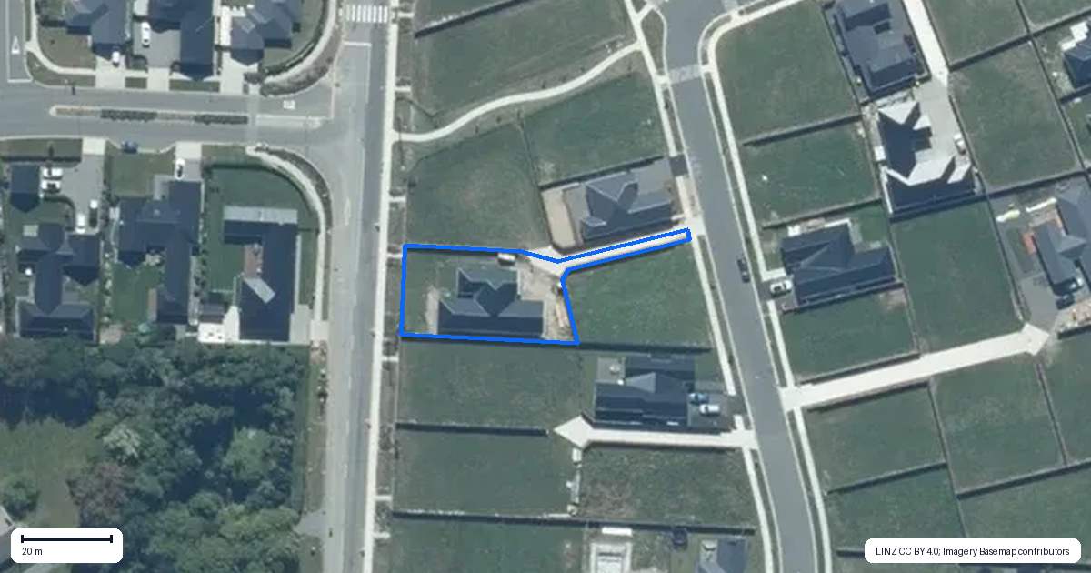 Property context map for 60 Fairmaid Street, Lincoln