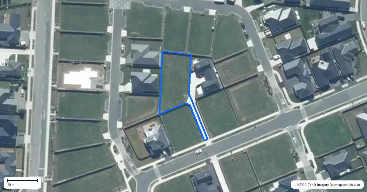 Property context map for 46 Fairmaid Street, Lincoln