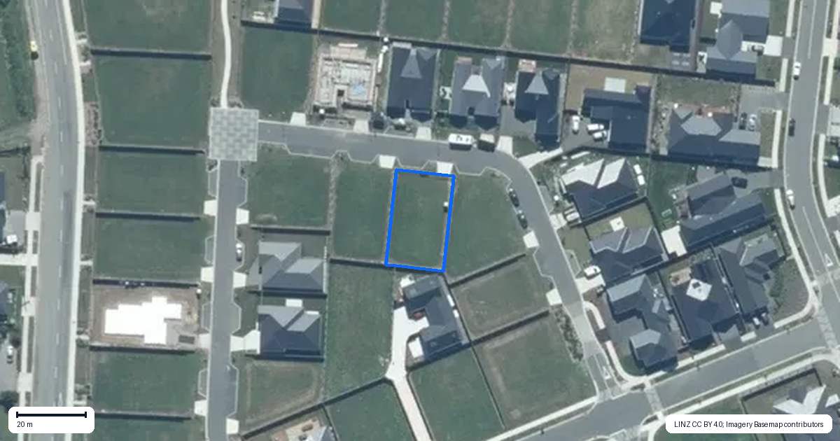 Property context map for 31 McCaw Road, Lincoln