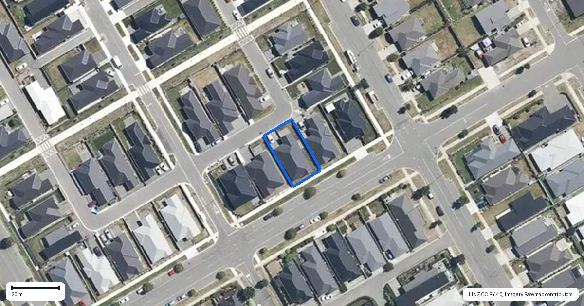 Property context map for 37 Gossett Lane, Pegasus