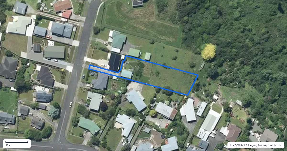 Property context map for 5A Bastia Avenue, Bastia Hill, Whanganui
