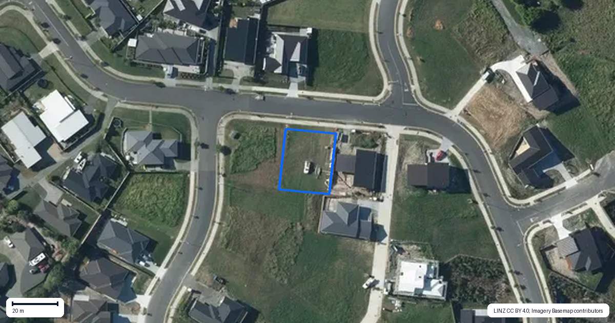 Property context map for 18 Kia Kaha Drive, Snells Beach