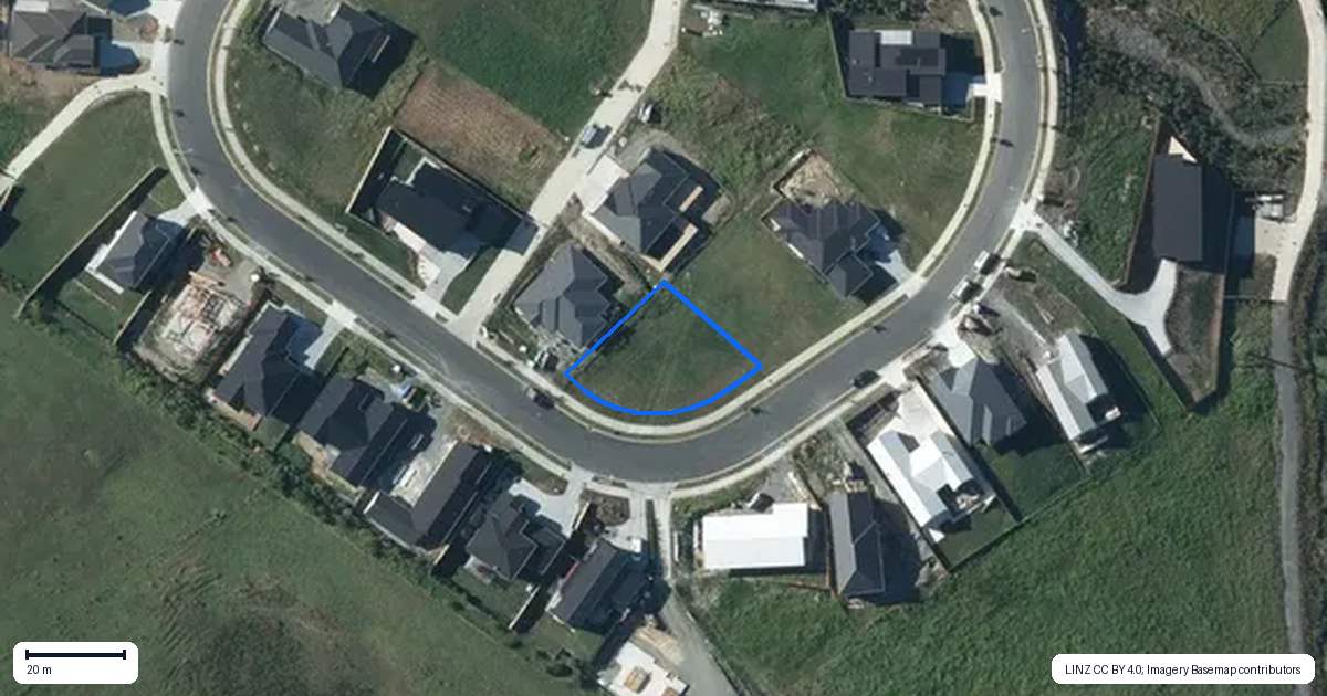 Property context map for 36 Kia Kaha Drive, Snells Beach