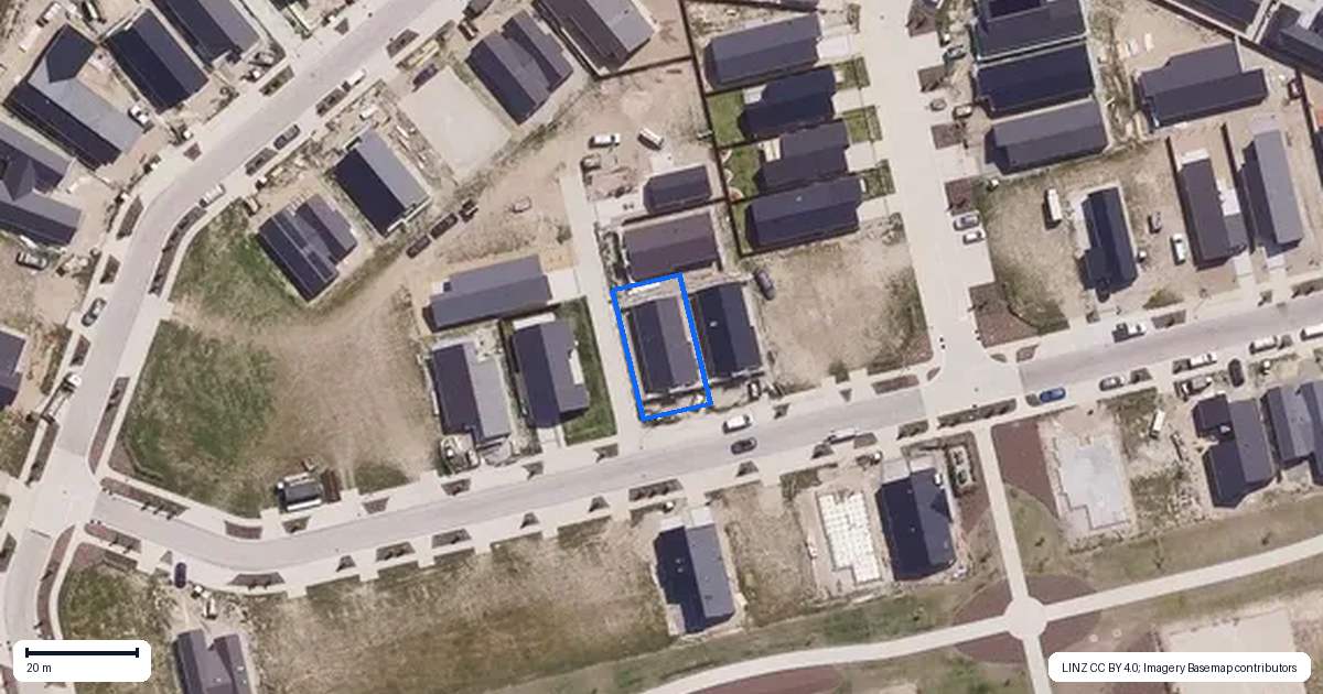 Property context map for 27 Bragato Way, Cromwell