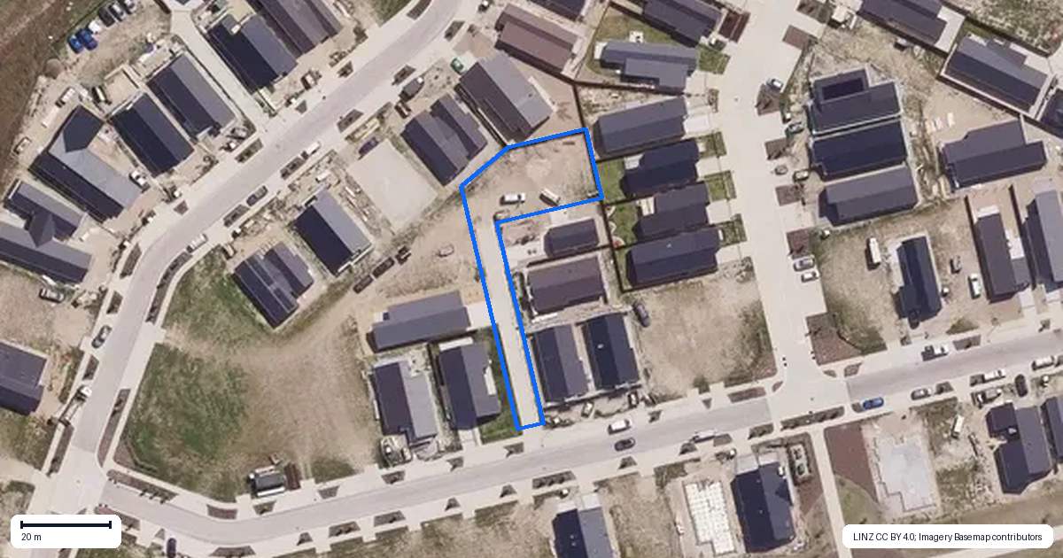 Property context map for 33 Bragato Way, Cromwell