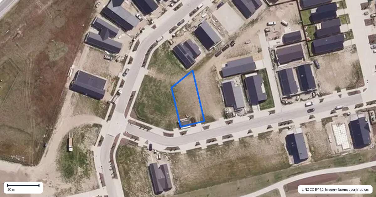 Property context map for 45 Bragato Way, Cromwell