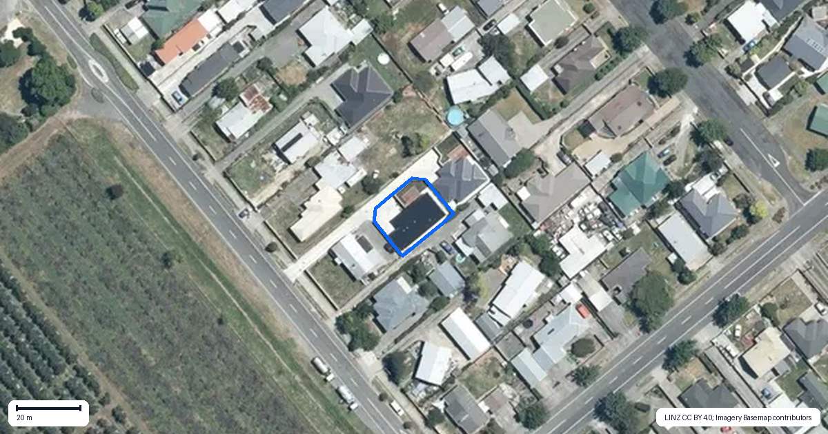 Property context map for 910A Copeland Road, Akina, Hastings
