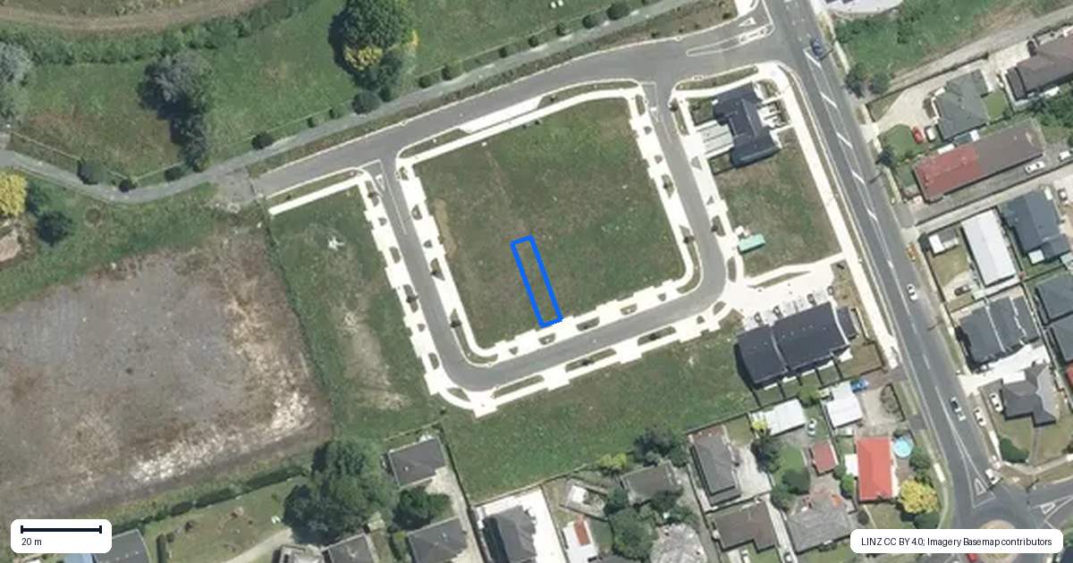 Property context map for 22 Paapaakiri Loop, Takanini, Auckland