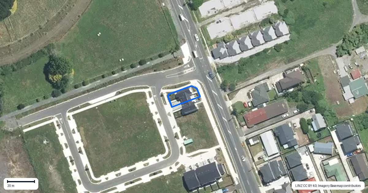 Property context map for 1 Paapaakiri Loop, Takanini, Auckland