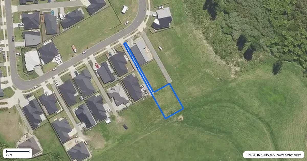 Property context map for 195 Adler Drive, Ohauiti, Tauranga