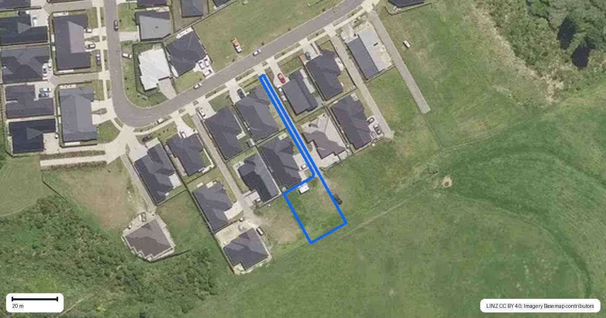 Property context map for 211 Adler Drive, Ohauiti, Tauranga