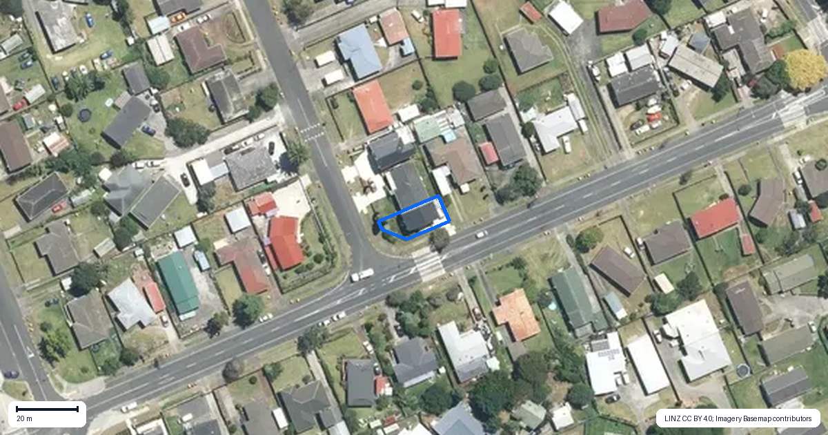 Property context map for 145 Wordsworth Road, Manurewa, Auckland