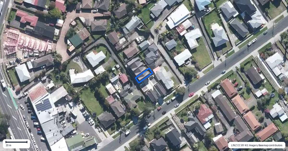 Property context map for 10C Roberts Road, Te Atatu South, Auckland