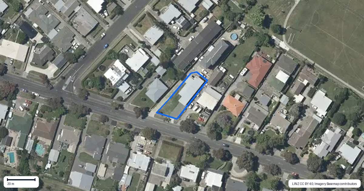 Property context map for 45 Tom Parker Avenue, Marewa, Napier