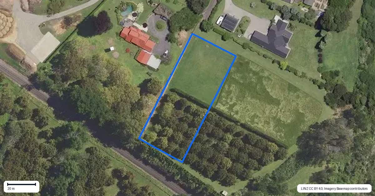 Property context map for 11A Astelia Drive, Omokoroa